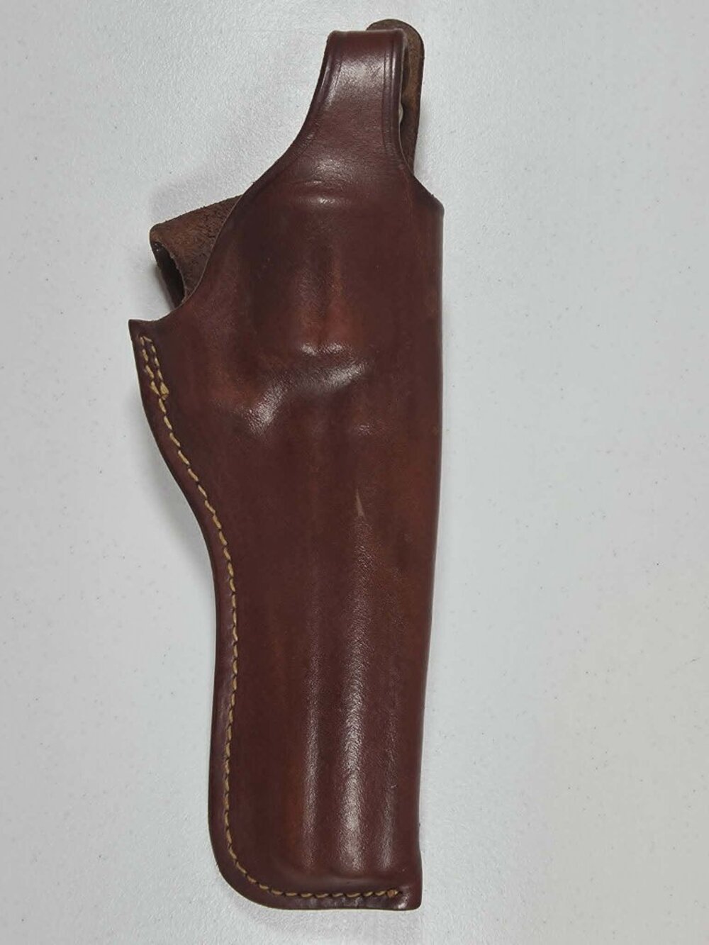 TRIPLE K HOLSTER KRASNE'S GUN HOLSTER  196 7 6 BROWN LEATHER VINTAGE RIGHT HAND